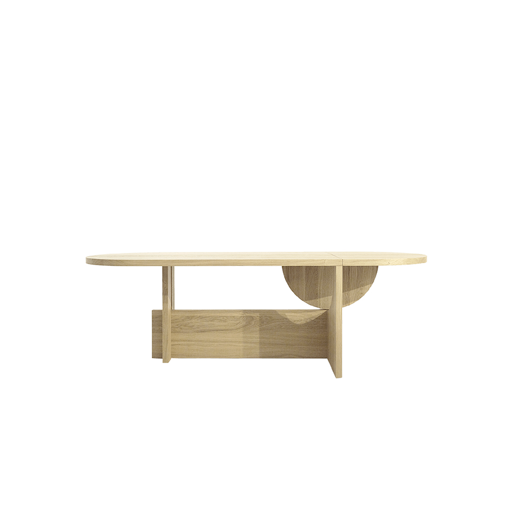 TECTA LOT Table Fixed - Oak