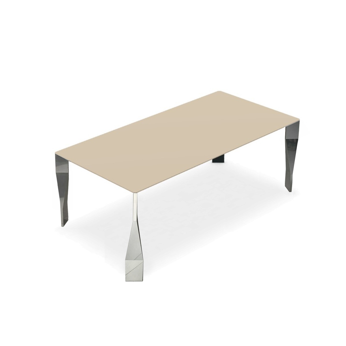 Molteni &amp;amp; C Diamond Table - Sand / Aluminium