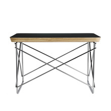 Herman Miller Eames Wire Base Low Table (Black/Chrome)