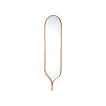 BOLIA [Outlet|DP] Racquet Floor Mirror - Soap Treated Oak