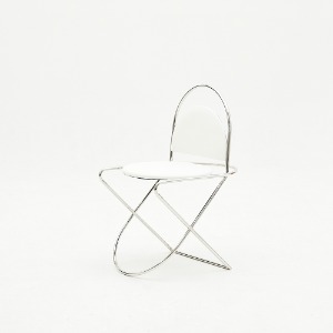 TXTURE Ch1 Dining Chair - Leather White