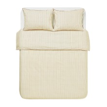 say touche Pin-Stripe Duvet Cover (Ivory)